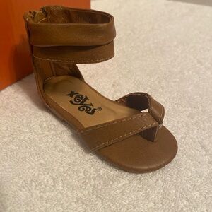 Stylish Brown Baby Walker Sandals